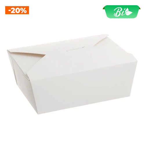 Hộp giấy trắng 800ml 132x104x64mm